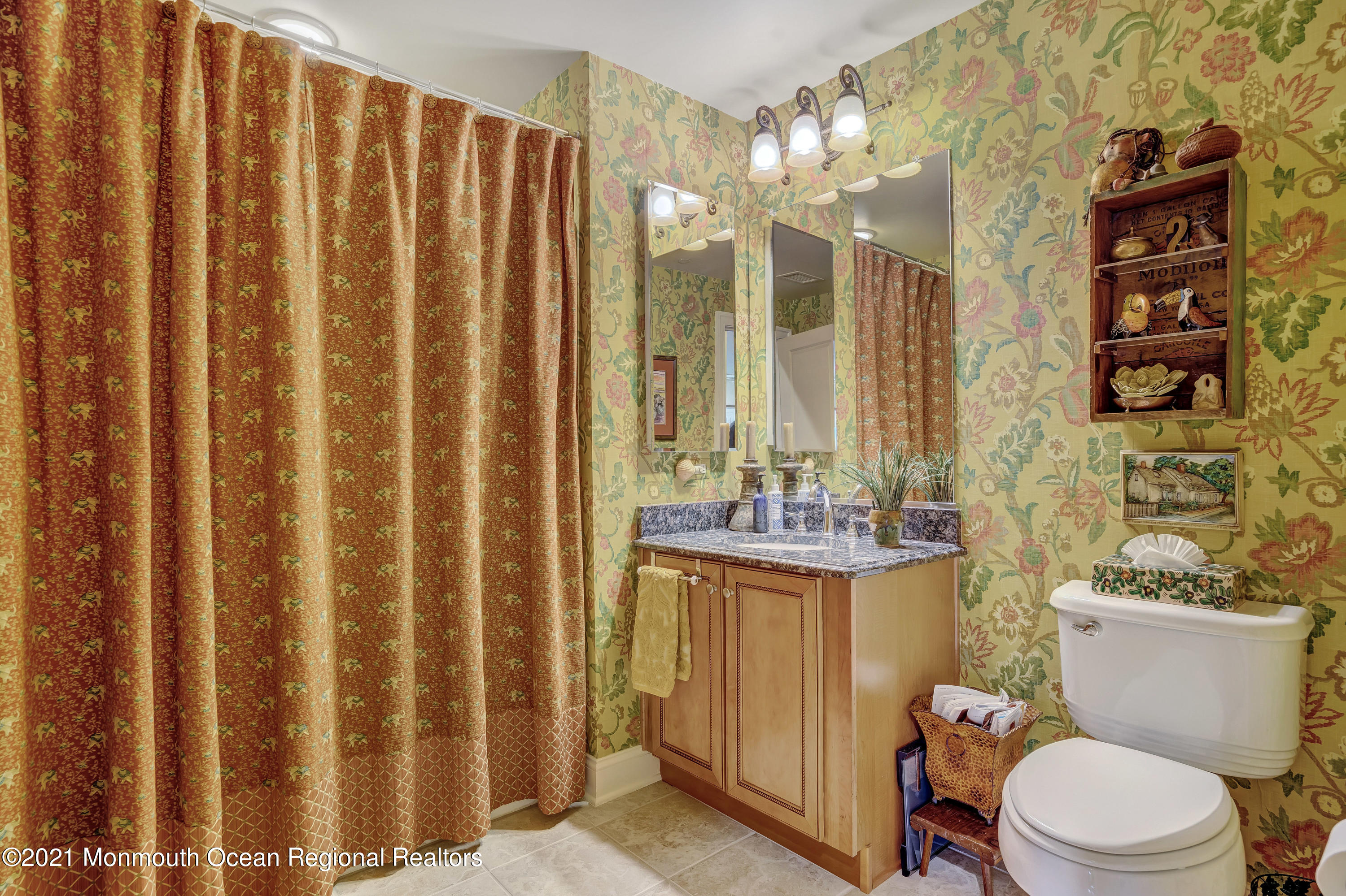 2201 River Road, Unit 3202 Point Pleasant, NJ 08742 - Photo 35 of 44 a bathroom with a toilet a sink and shower