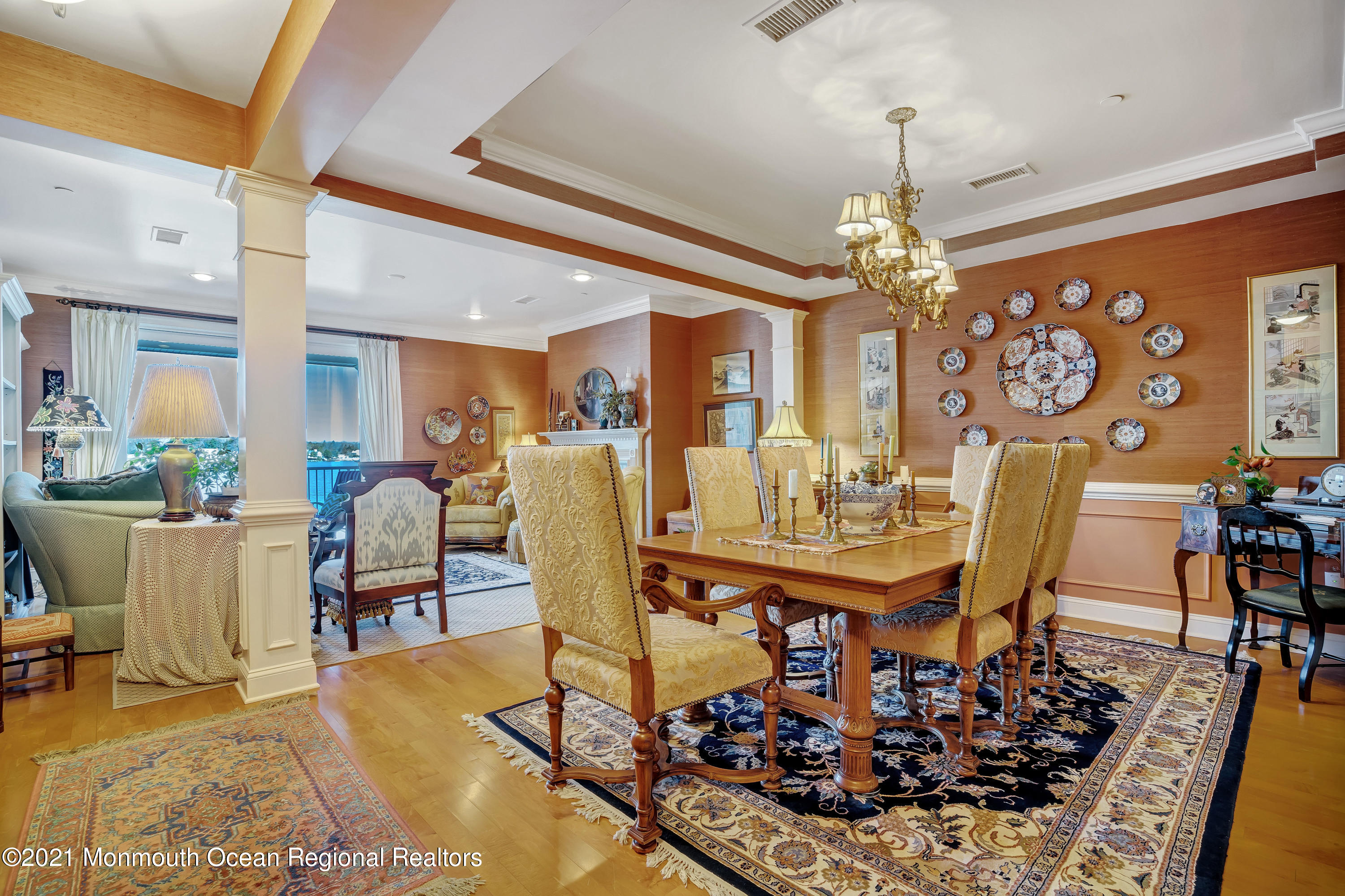 2201 River Road, Unit 3202 Point Pleasant, NJ 08742 - Photo 8 of 44 a view of a dining room with furniture