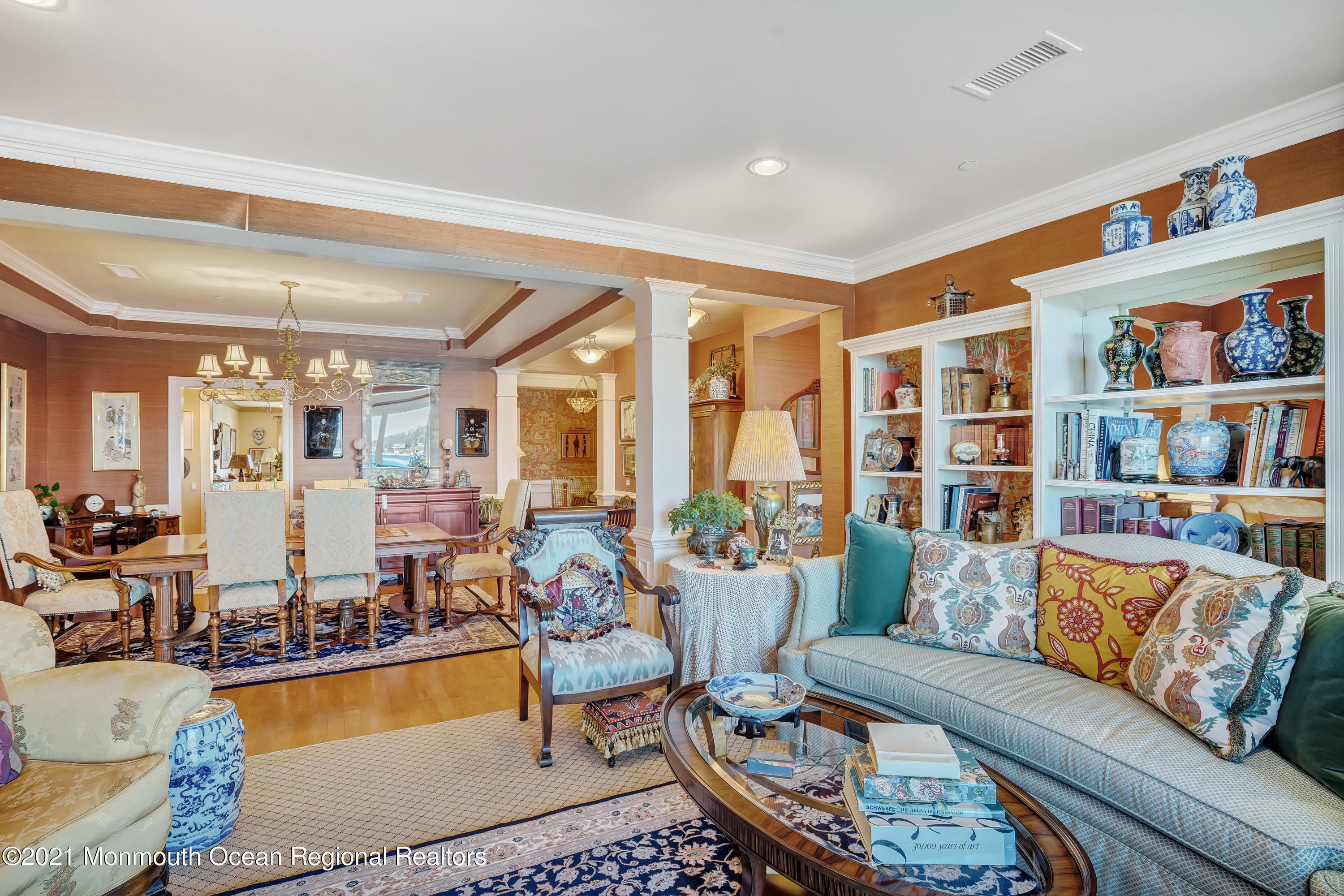 2201 River Road, Unit 3202 Point Pleasant, NJ 08742 - Photo 10 of 44 a living room with furniture and a large window