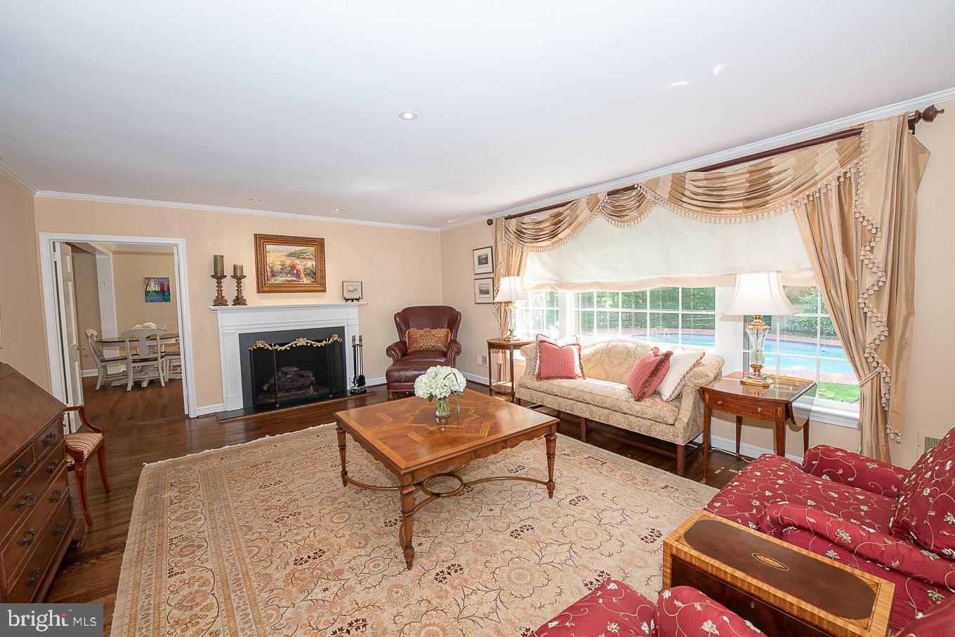 714 Woodcrest Road Wayne, PA 19087 - Photo 13 of 44 Grand Living Room with a big picture window