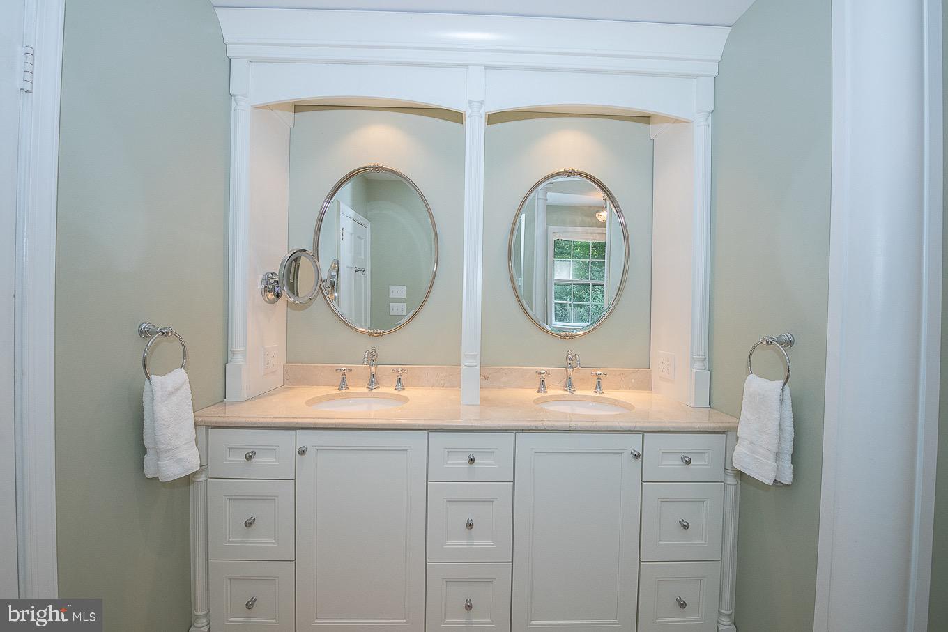 714 Woodcrest Road Wayne, PA 19087 - Photo 19 of 44 First Floor Primary Bathroom with double sinks