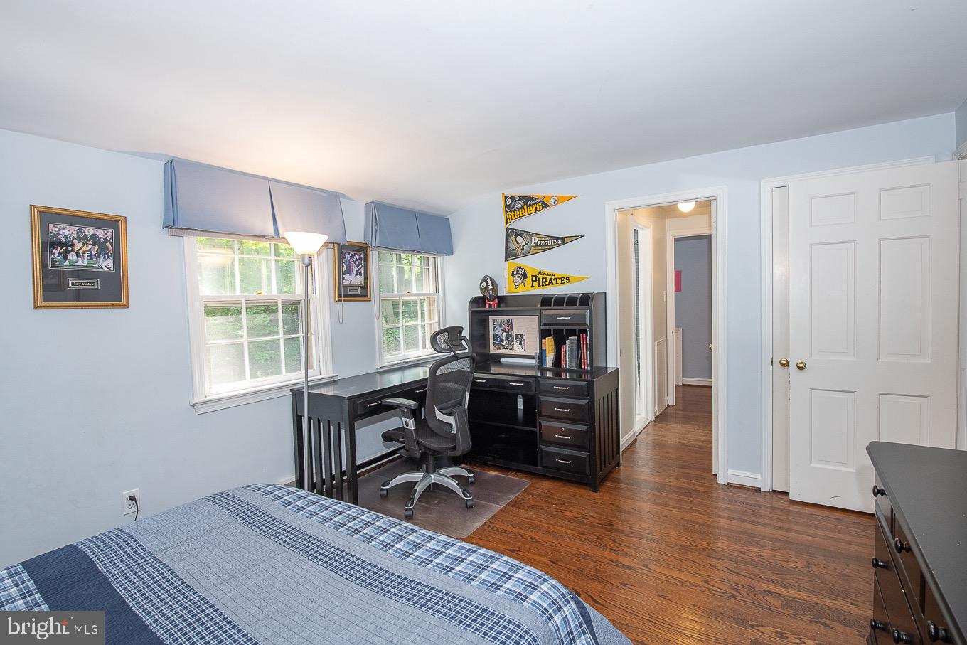 714 Woodcrest Road Wayne, PA 19087 - Photo 29 of 44 Second floor bedroom with entrance to Bathroom