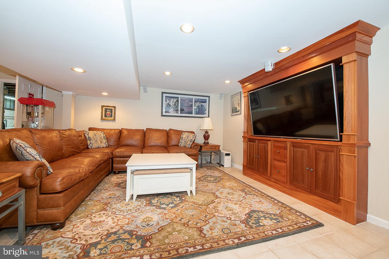 714 Woodcrest Road Wayne, PA 19087 - Photo 33 of 44 Finished Basement with great built-ins