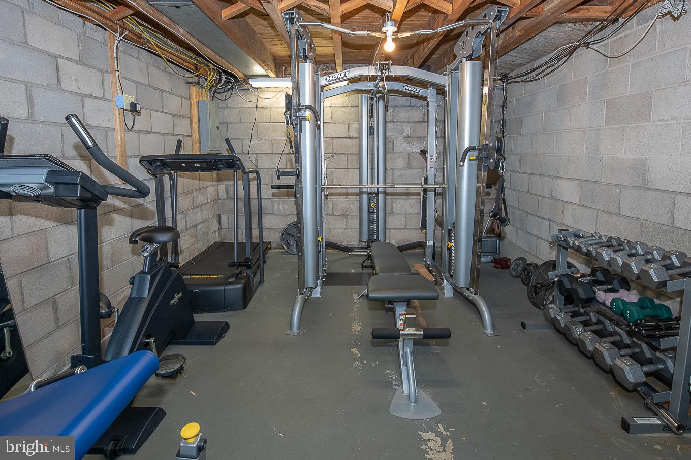 714 Woodcrest Road Wayne, PA 19087 - Photo 37 of 44 Workout area in the Basement