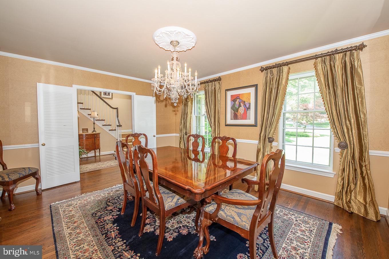 714 Woodcrest Road Wayne, PA 19087 - Photo 5 of 44 Spacious Dining Room