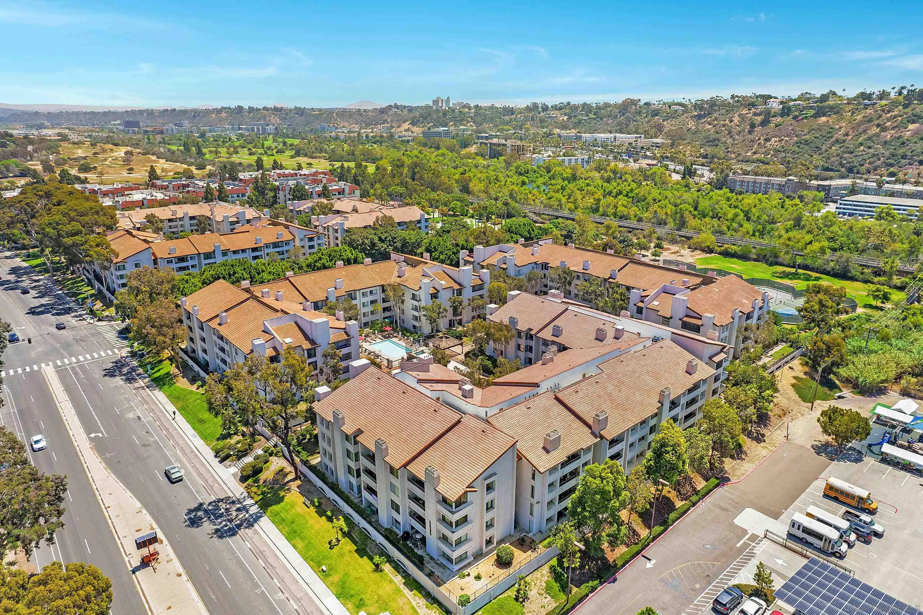 5605 Friars Road, Unit 304 San Diego, CA 92110 - Photo 1 of 37 a view of a city with tall buildings