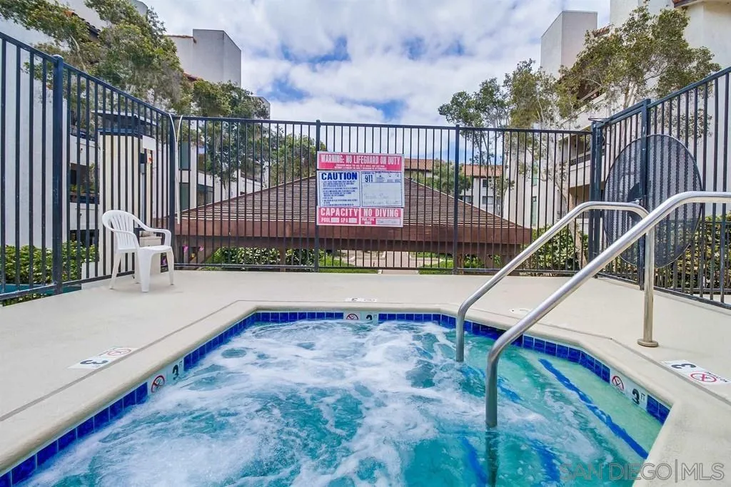 5605 Friars Road, Unit 304 San Diego, CA 92110 - Photo 27 of 37 a view of stairs and a patio