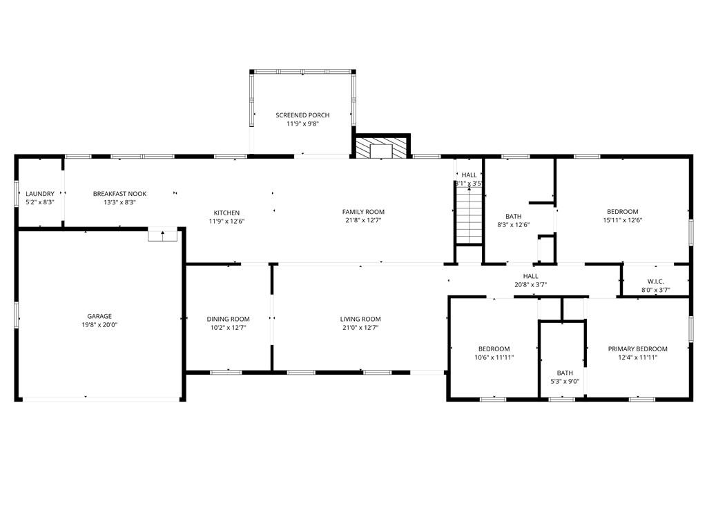 2224 Hudson Drive Southwest Lilburn, GA 30047 - Photo 29 of 30 a picture of floor plan