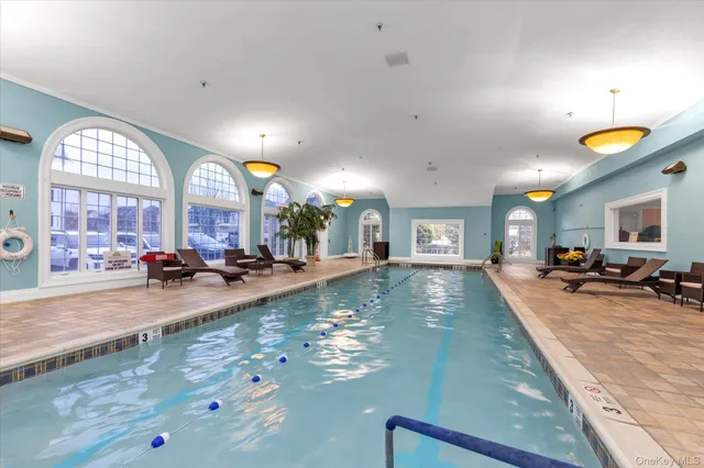 a view of a living room and dining room