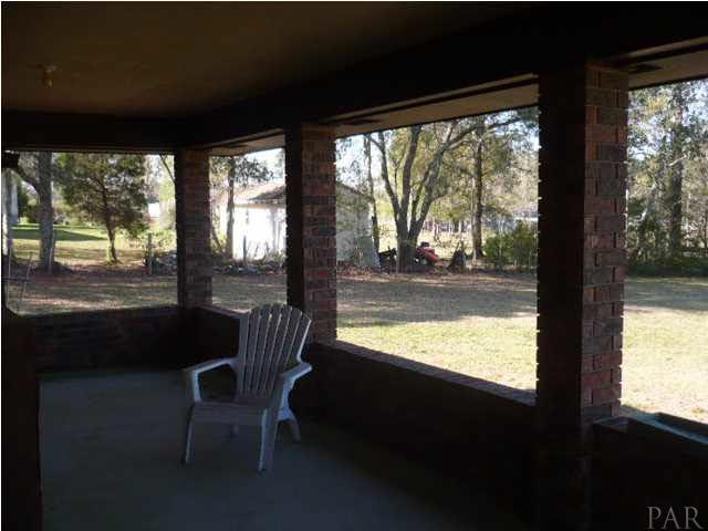 10011 Sunday Road Cantonment, FL 32533 - Photo 8 of 10 COVERED BACK PORCH TO ENJOY THE BACKYARD