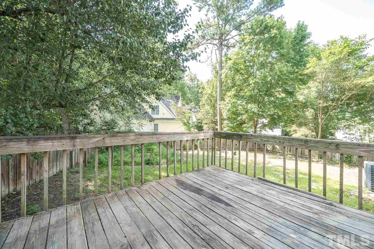 4500 Knightsbridge Way Raleigh, NC 27604 - Photo 21 of 24 a view of balcony with wooden floor