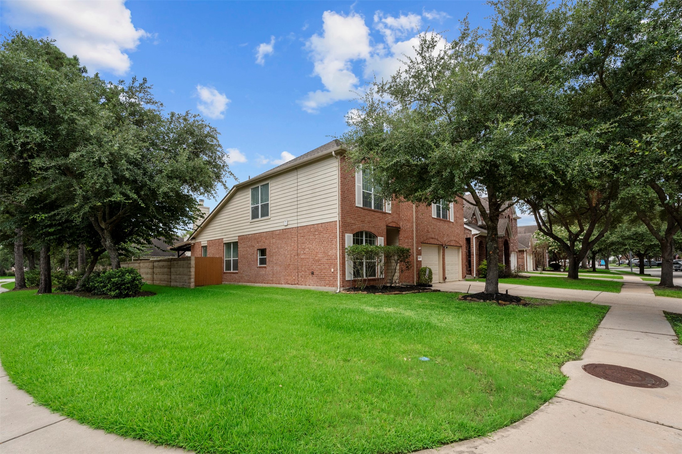 3530 Azalea Sands Drive Spring, TX 77386 - Photo 4 of 34 Large corner lot with only 1 neighbor.