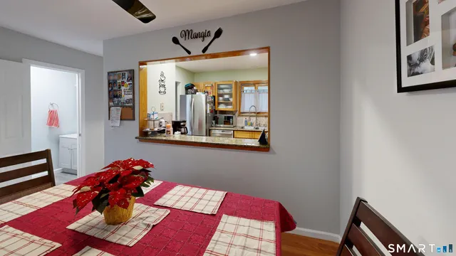 a view of a workspace with furniture