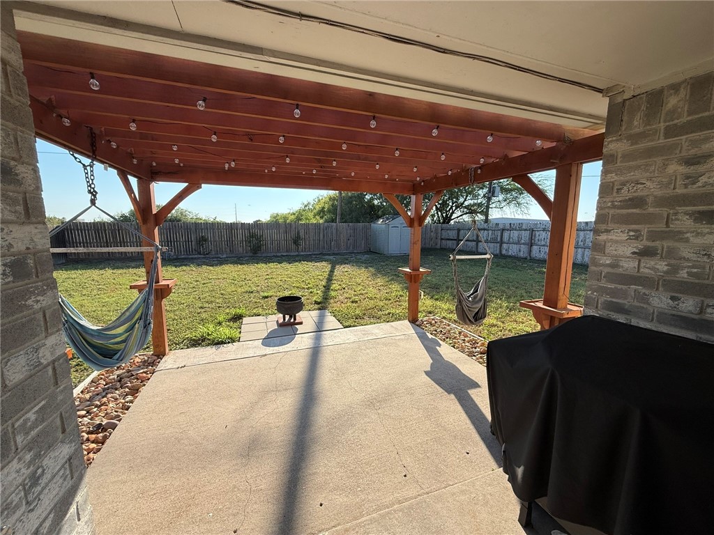 4148 Jamlie Road Kingsville, TX 78363 - Photo 15 of 18 a view of a swimming pool with a patio