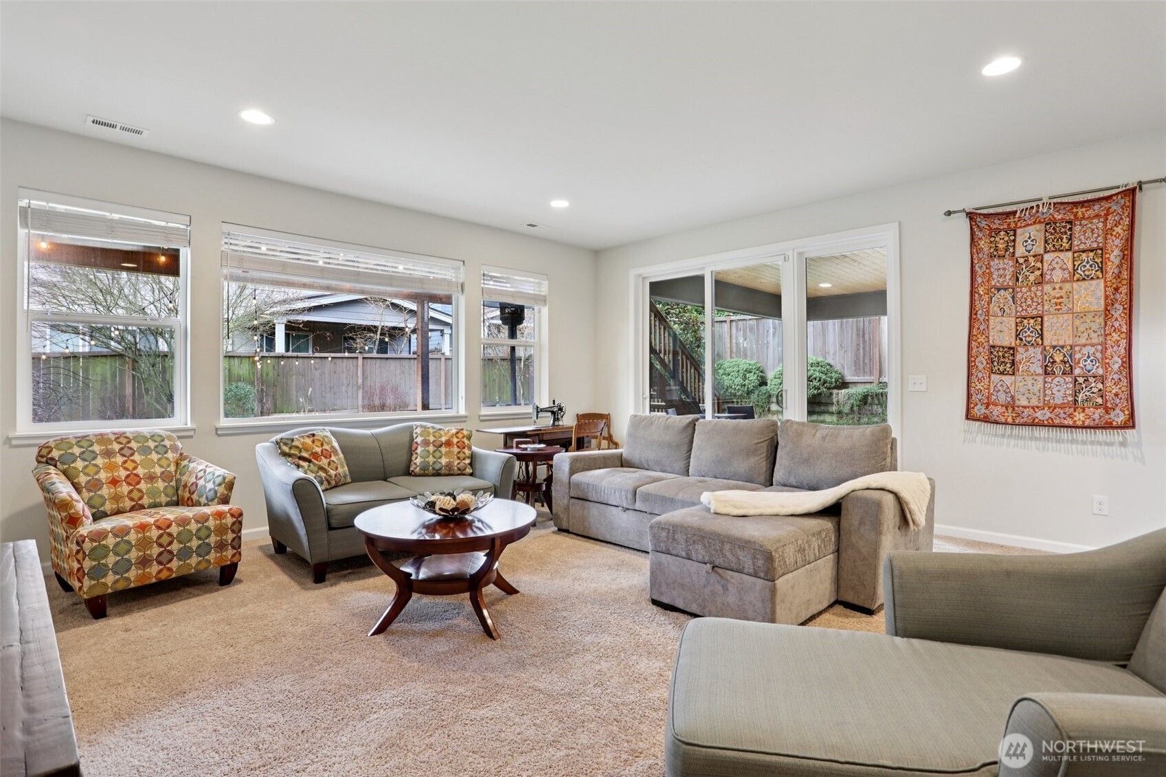 14025 163rd Place Southeast Renton, WA 98059 - Photo 23 of 33 a living room with furniture and a large window