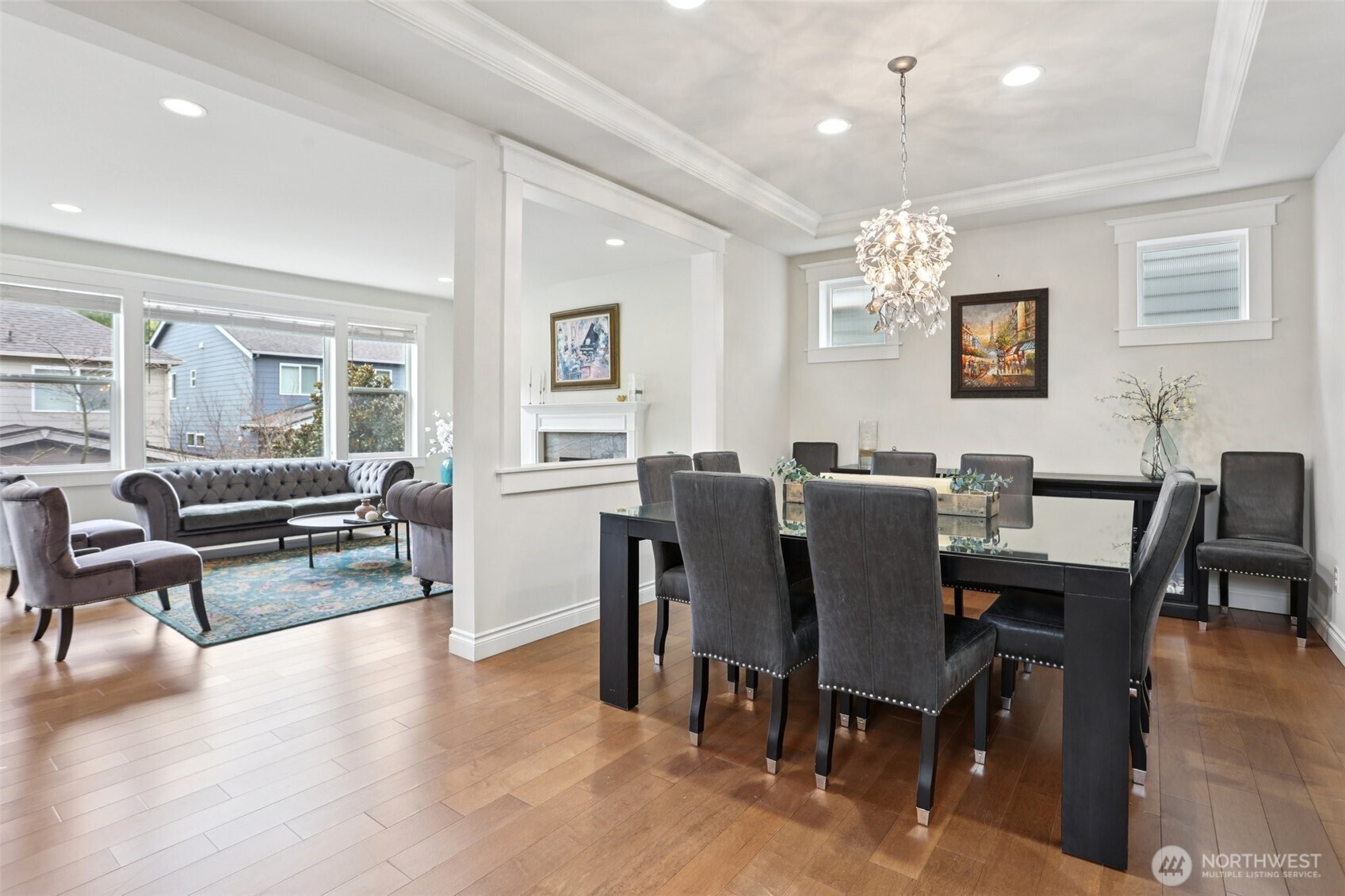 14025 163rd Place Southeast Renton, WA 98059 - Photo 8 of 33 a view of a dining room with furniture