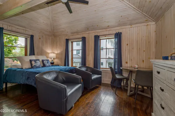 an aerial view of a city with lots of residential buildings