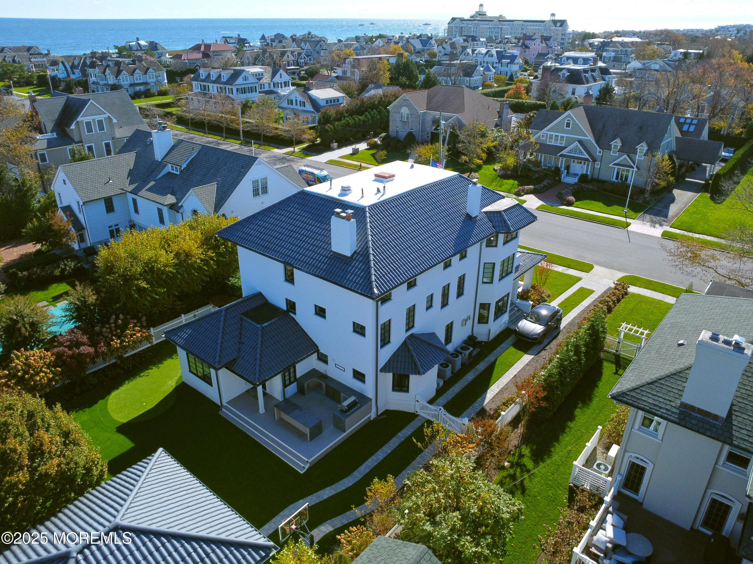 112 Passaic Avenue Spring Lake, NJ 07762 - Photo 53 of 69 an aerial view of a house with a big yard
