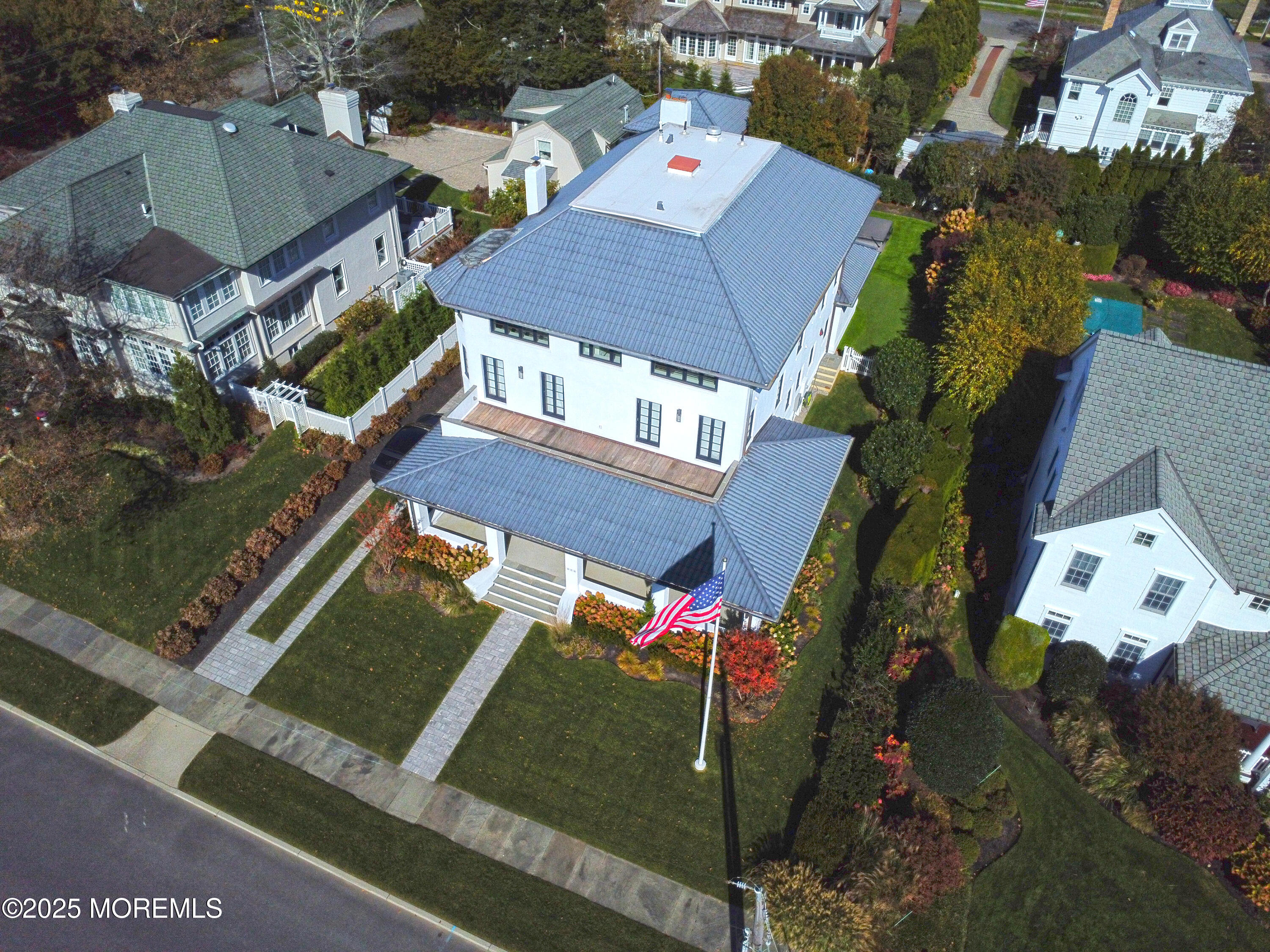 112 Passaic Avenue Spring Lake, NJ 07762 - Photo 67 of 69 an aerial view of a house