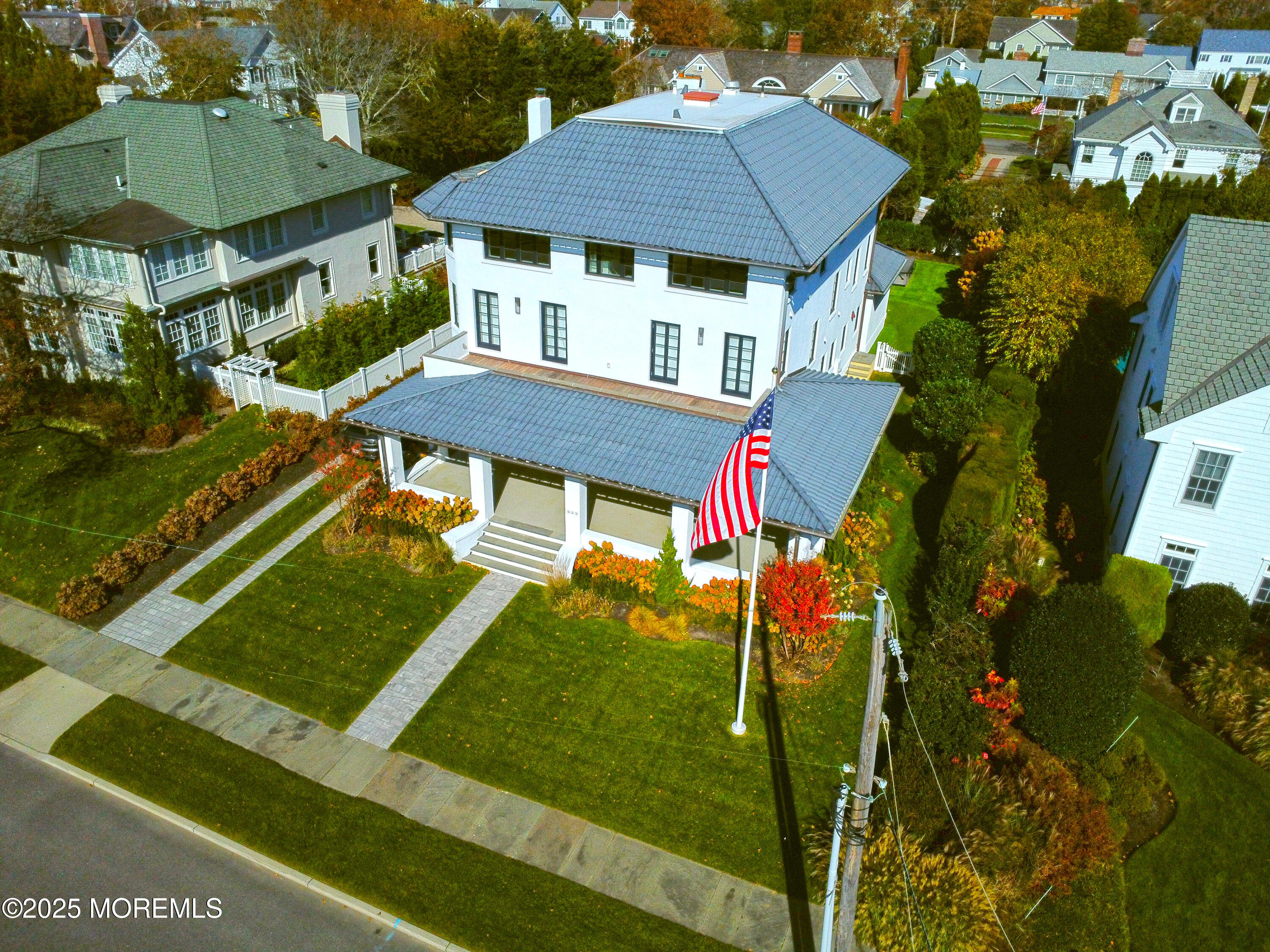 112 Passaic Avenue Spring Lake, NJ 07762 - Photo 68 of 69 an aerial view of a house