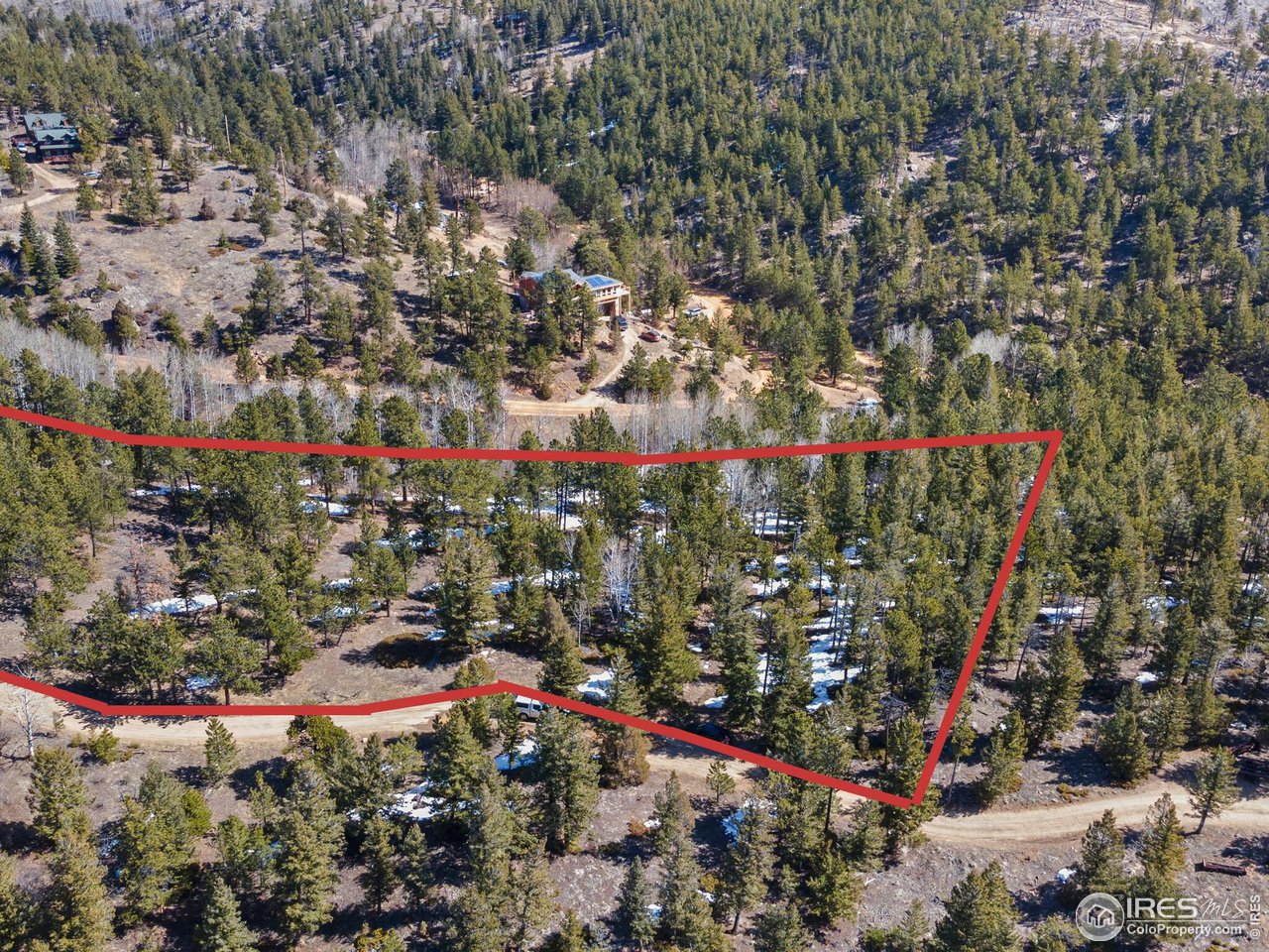 61 Rim Road Boulder, CO 80302 - Photo 8 of 33 A new home would sit wonderfully on this gently sloping lot and back to hundreds of aspen trees which are located on an unbuildable lot due to a historical miner's structure.