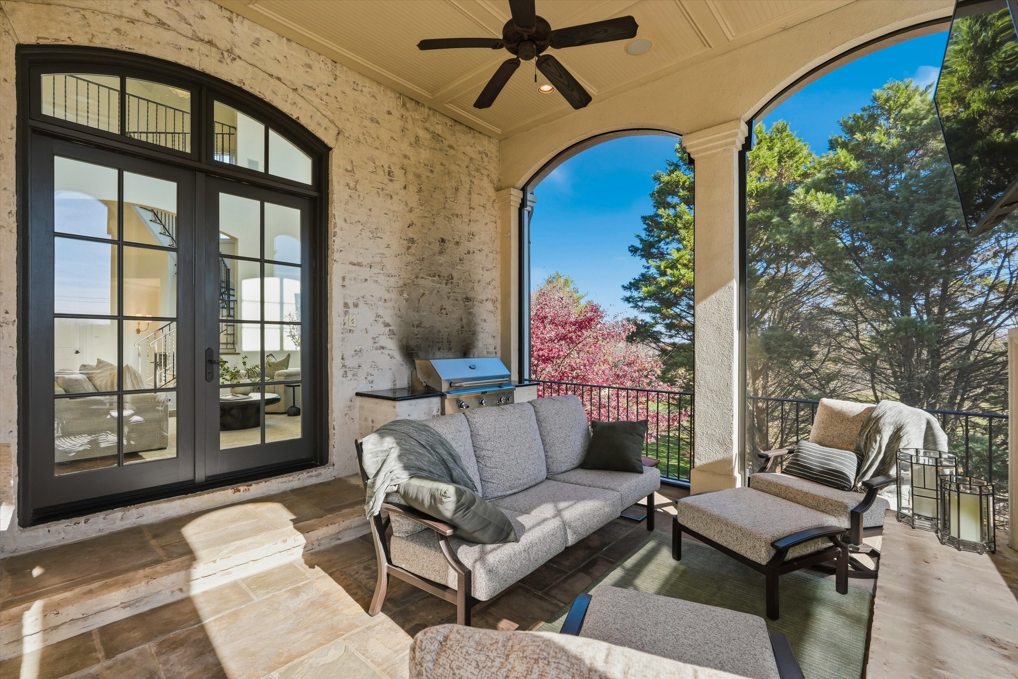 10 Colonel Winstead Drive Brentwood, TN 37027 - Photo 71 of 97 a outdoor living space with furniture and garden view