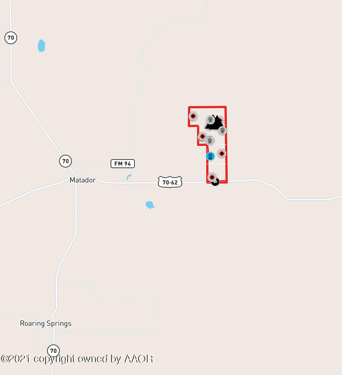 Ol' Glory Ranch Matador, TX 79244 - Photo 25 of 59 Ol_Glory_Matador_TX_Map-003