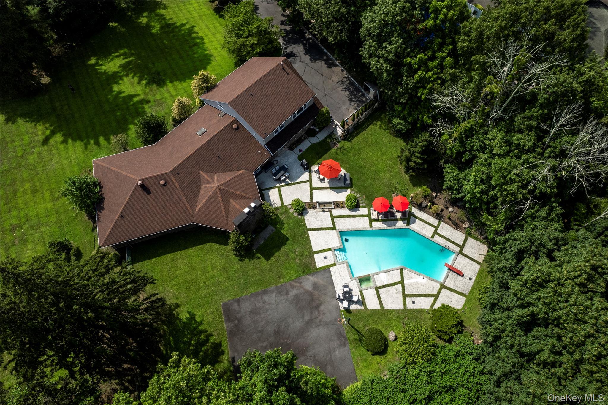 369 Phillips Hill Road New City, NY 10956 - Photo 3 of 40 View of subject property featuring a pool area