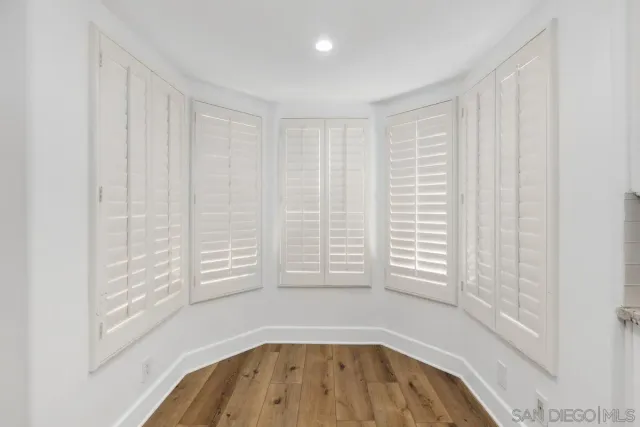 a view of empty room with window