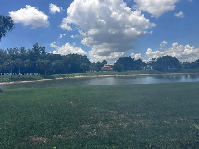 a view of outdoor space with mountain in background