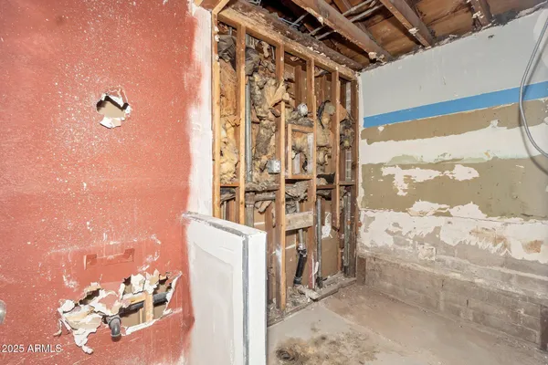 a view of an empty room with window