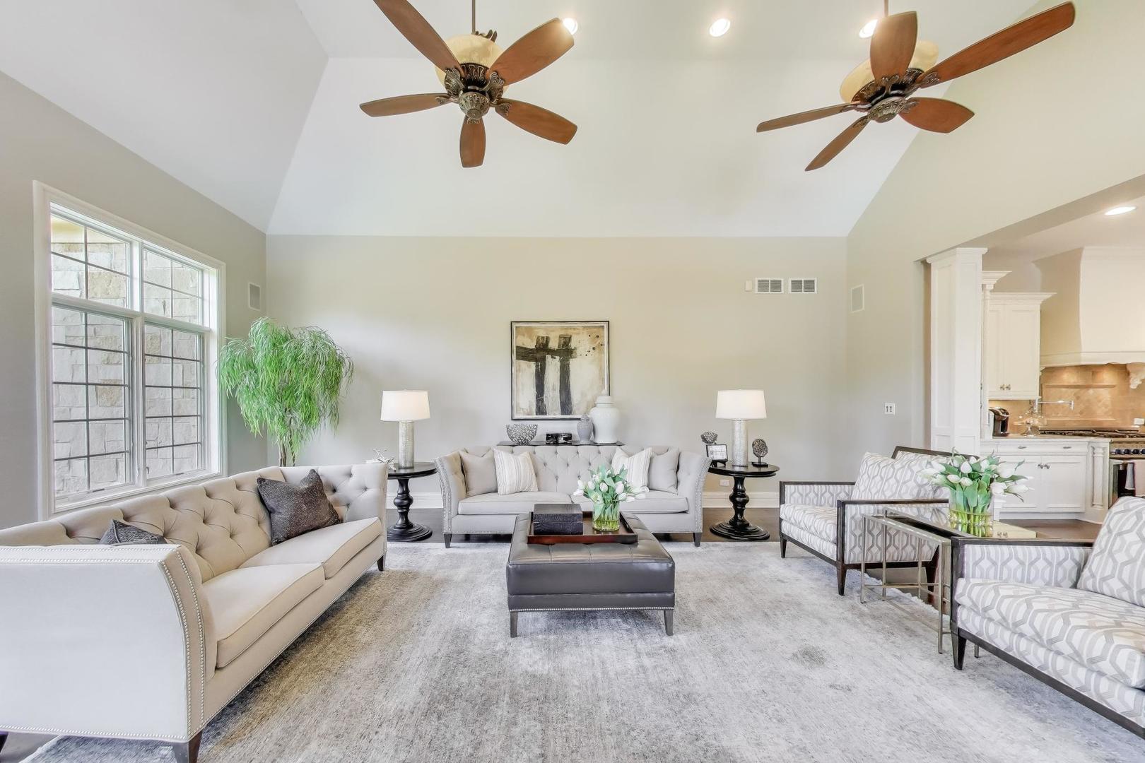 19 Meadowview Road Northfield, IL 60093 - Photo 12 of 65 a living room with furniture and a large window