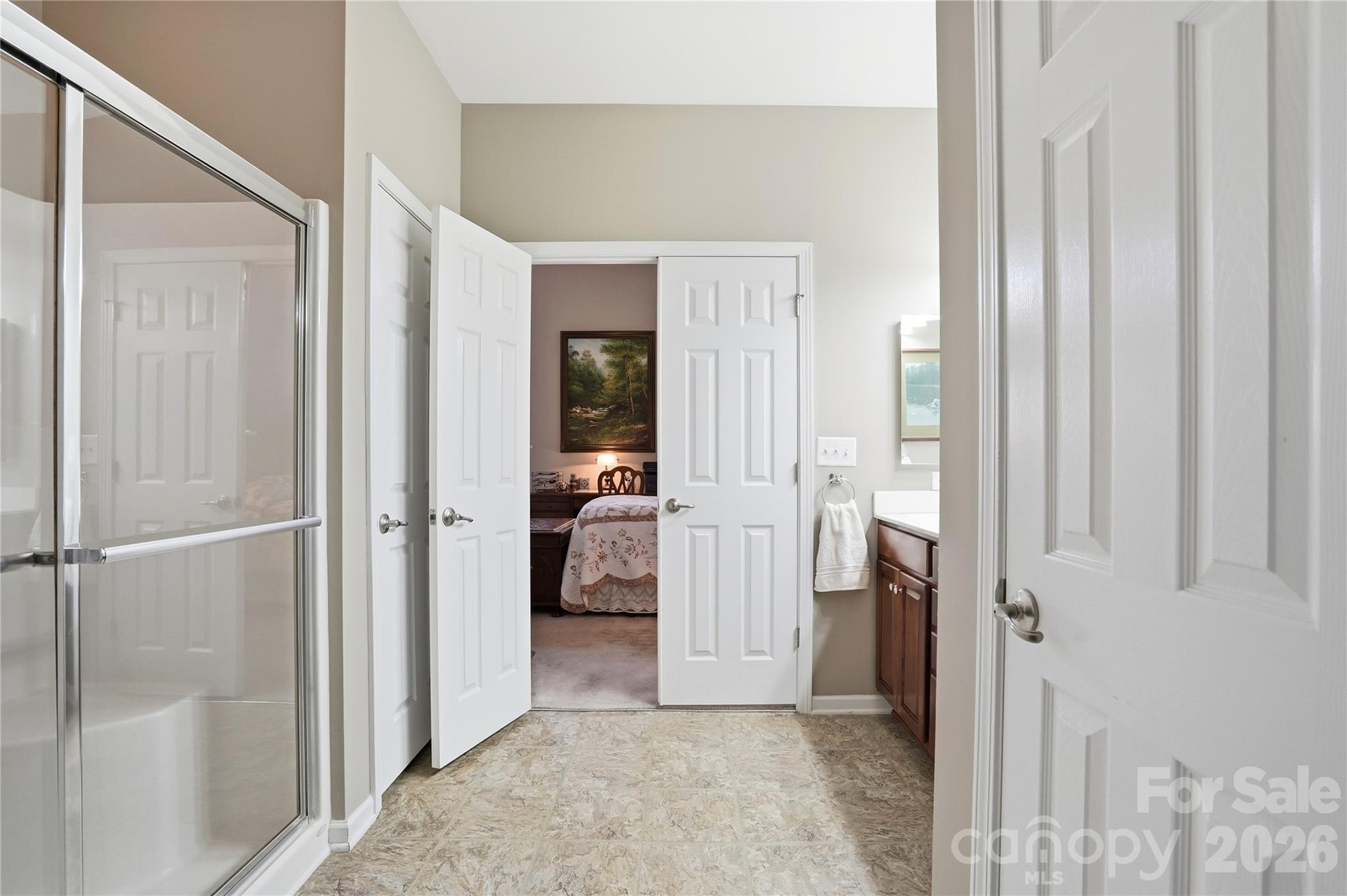 335 Garnet Court Fort Mill, SC 29708 - Photo 21 of 44 a view of a hallway with a livingroom and a dinning room