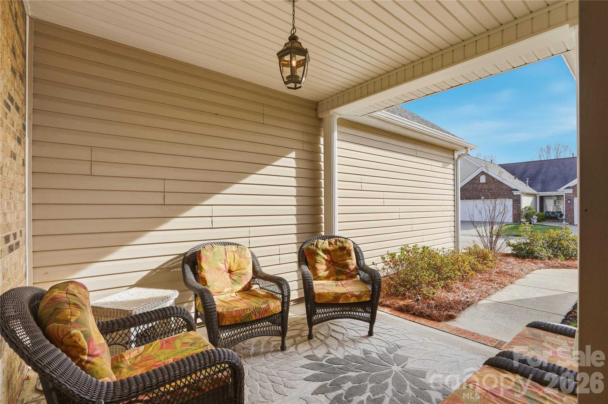 335 Garnet Court Fort Mill, SC 29708 - Photo 4 of 44 a balcony with furniture and outside view