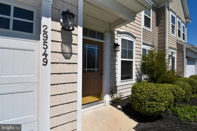 a view of building with door space