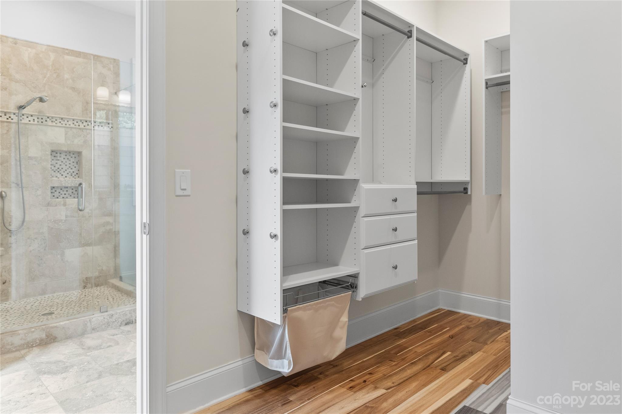 2500 Primm Road Denver, NC 28037 - Photo 16 of 46 a view of walk in closet with empty racks