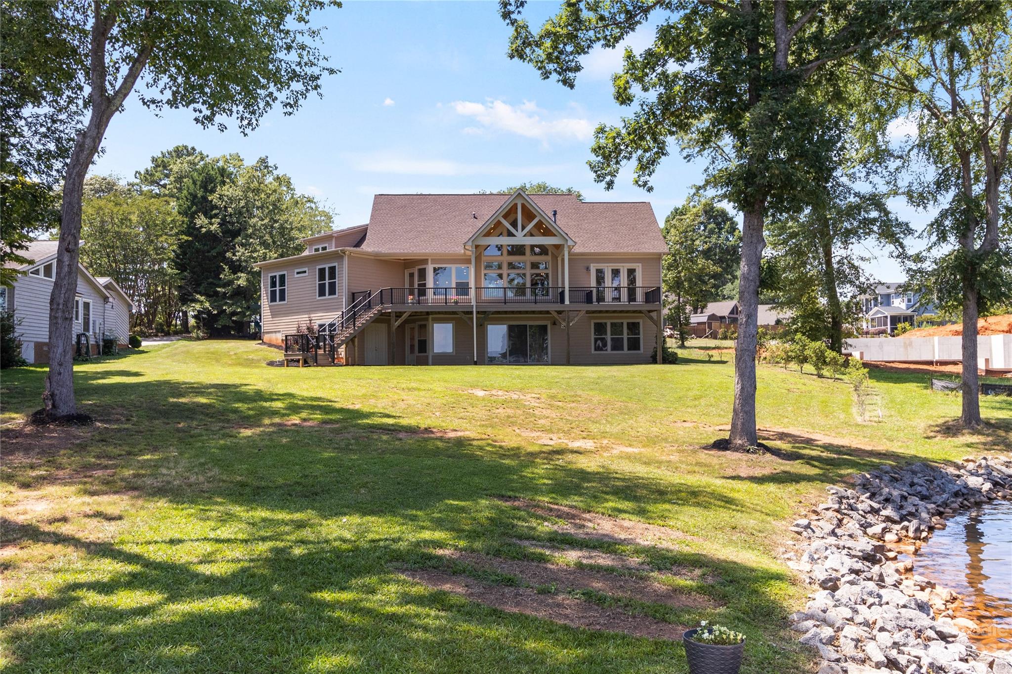 2500 Primm Road Denver, NC 28037 - Photo 44 of 46 a view of a house with a swimming pool