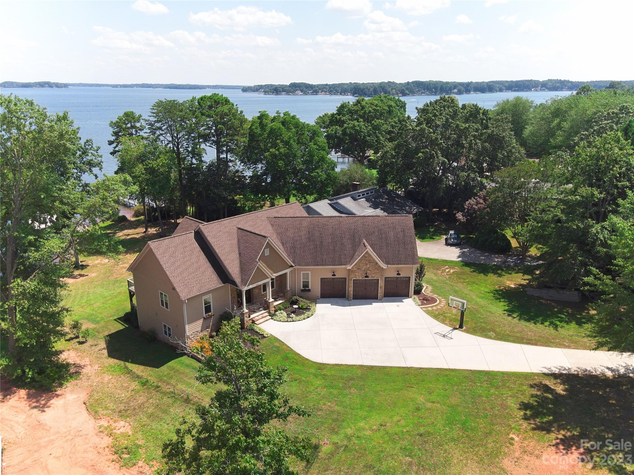 2500 Primm Road Denver, NC 28037 - Photo 45 of 46 an aerial view of a house with garden