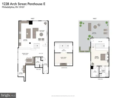 $1,200,000 | 1228 Arch Street, Unit 8E, Philadelphia, PA 19107