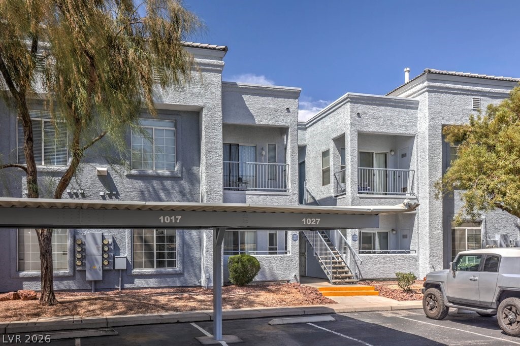 2201 Ramsgate Drive, Unit 1017 Henderson, NV 89074 - Photo 2 of 30 This multi-level residence features private balconies and convenient covered parking.
