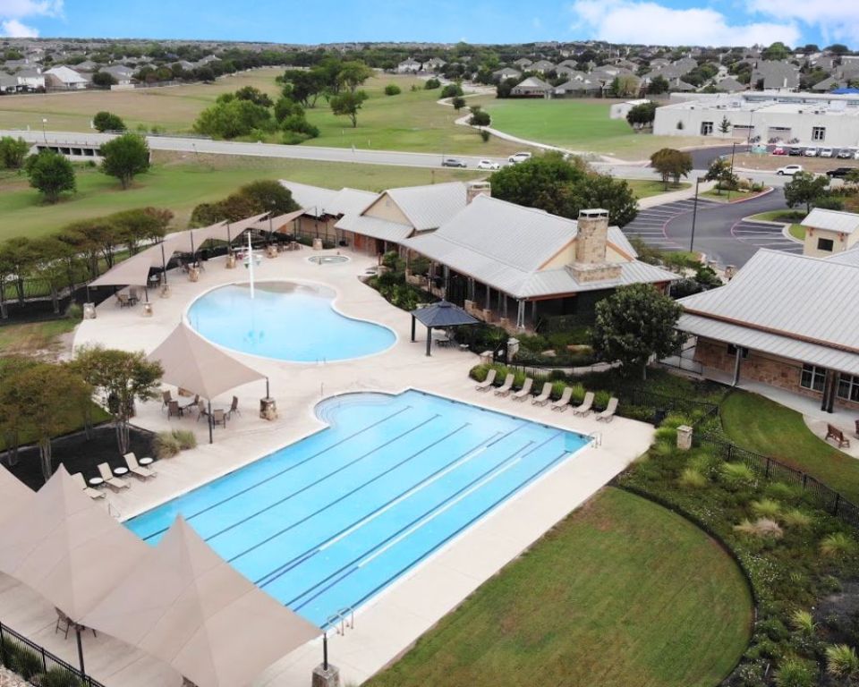 20301 Dustin Lane Pflugerville, TX 78660 - Photo 27 of 30 Community pool with a patio