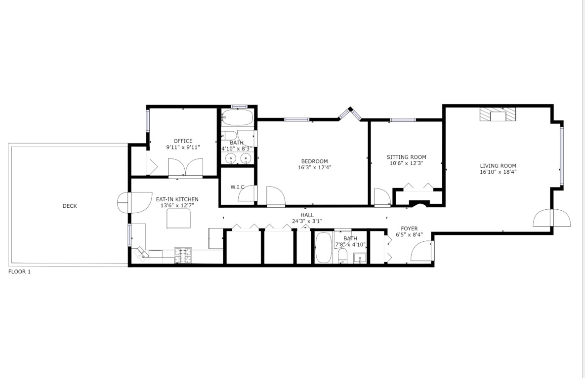 4714 South Evans Avenue, Unit 3N Chicago, IL 60615 - Photo 21 of 21 a picture of a floor plan