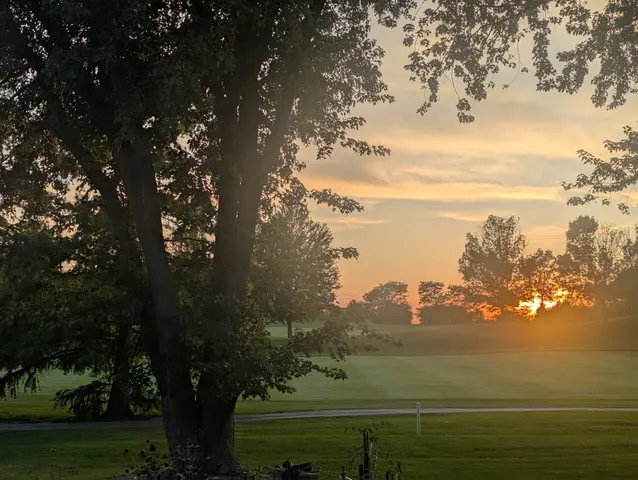 a view of lake with mountain view
