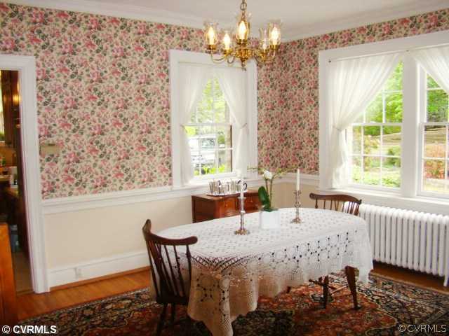 4515 Butte Road Richmond, VA 23235 - Photo 9 of 15 a view of a dining room with furniture window and outside view