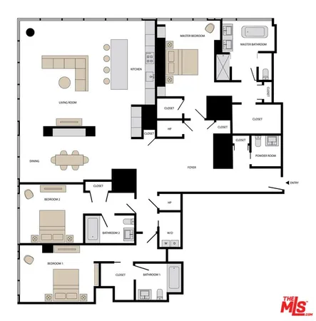 $25,607 | 1000 West 8th Street, Unit 5901, Los Angeles, CA 90017