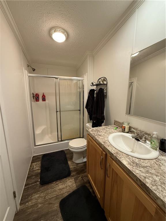 121 Rt 21 Mhp Carmichaels, PA 15320 - Photo 12 of 16 a bathroom with a granite countertop sink toilet and shower