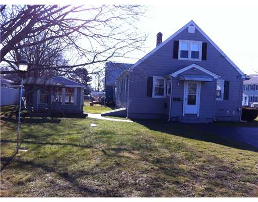 6 Asylum Road Warren, RI 02885 - Photo 2 of 6 Exterior Front. VIEW OF 3 SEASON PORCH AND SIDE YARD