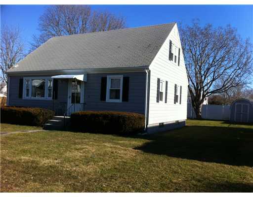 6 Asylum Road Warren, RI 02885 - Photo 3 of 6 Exterior Front. NICE SIDE YARD THAT IS PARTIALLY FENCED WITH SHED.