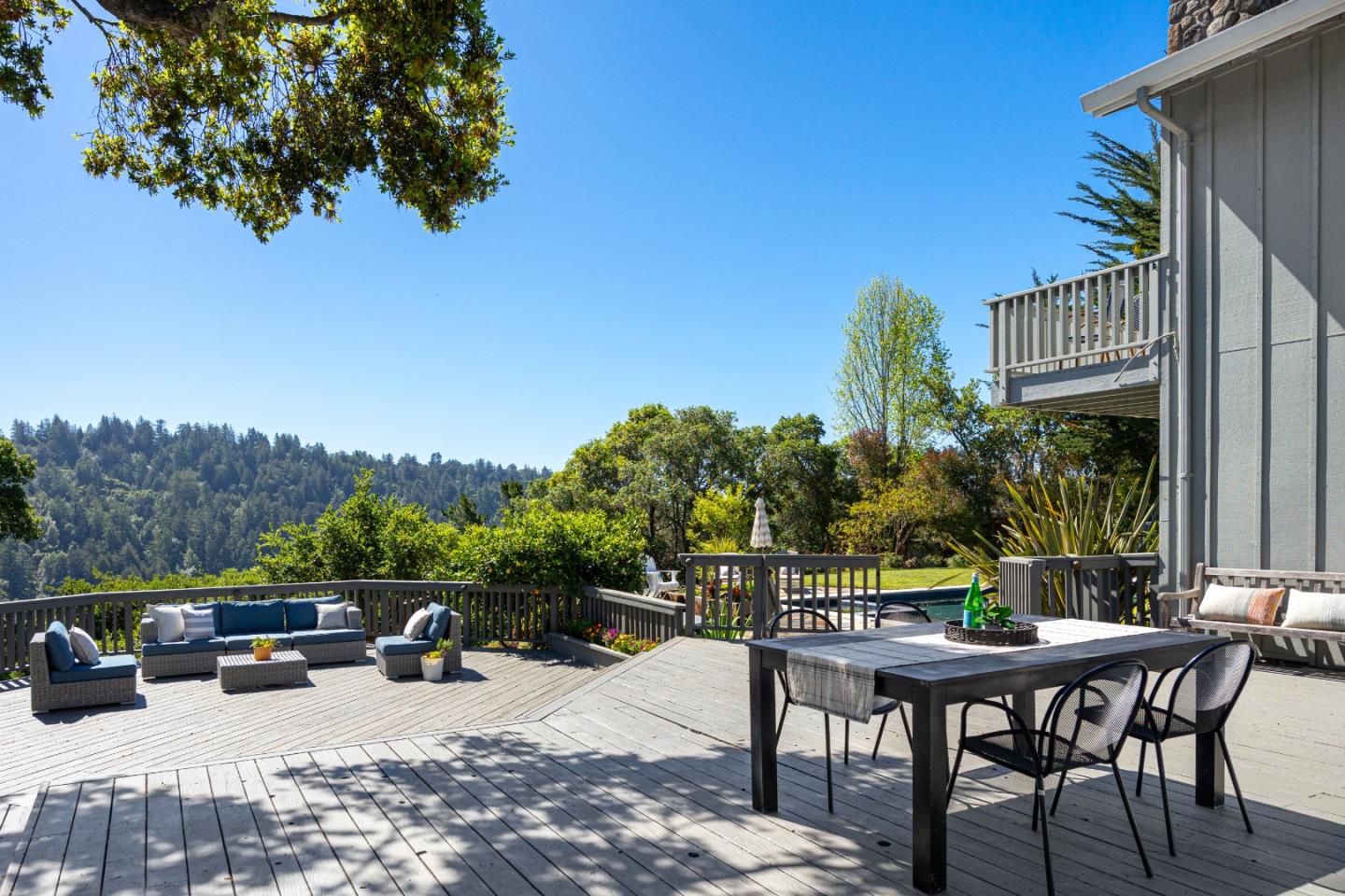 348 Los Robles Road Soquel, CA 95073 - Photo 45 of 87 a view of a chairs and table in the patio