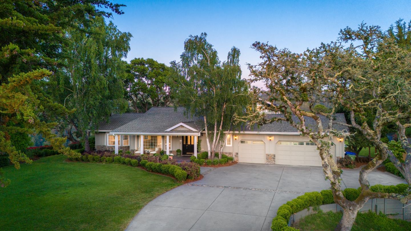 348 Los Robles Road Soquel, CA 95073 - Photo 74 of 87 a front view of a house with garden